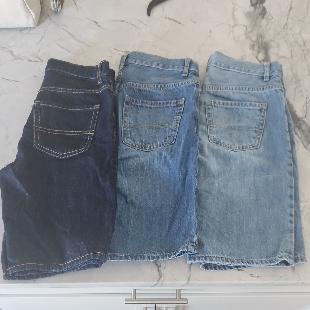 Children's Place Boy Jean Shorts 3 Pair